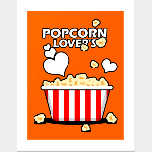 Popcorn Lover's Posters and Art